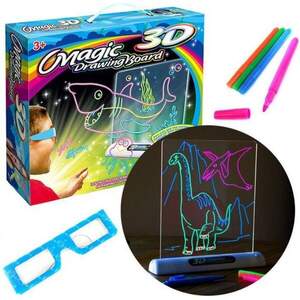 Доска-планшет 3Д доска для рисования 3D Magic Drawing Board Доска-планшет 3Д доска для рисования 3D Magic Drawing Board