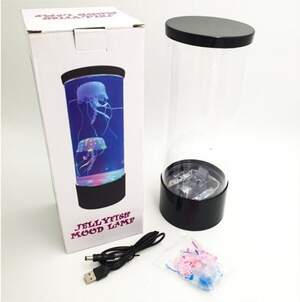 Ночник со светодиодными медузами LED Jellyfish Mood Lamp 7 цветов Ночник со светодиодными медузами LED Jellyfish Mood Lamp 7 цветов